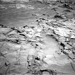 Nasa's Mars rover Curiosity acquired this image using its Left Navigation Camera on Sol 1310, at drive 226, site number 54