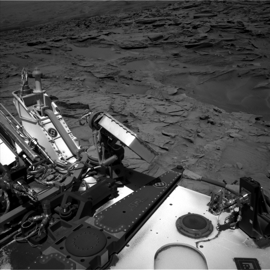 Nasa's Mars rover Curiosity acquired this image using its Left Navigation Camera on Sol 1310, at drive 238, site number 54