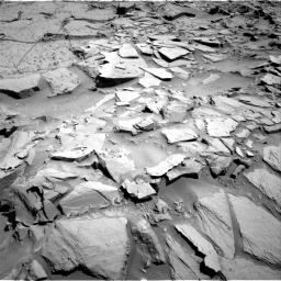 Nasa's Mars rover Curiosity acquired this image using its Right Navigation Camera on Sol 1310, at drive 136, site number 54