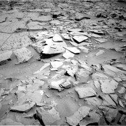 Nasa's Mars rover Curiosity acquired this image using its Right Navigation Camera on Sol 1310, at drive 142, site number 54