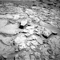 Nasa's Mars rover Curiosity acquired this image using its Right Navigation Camera on Sol 1310, at drive 178, site number 54