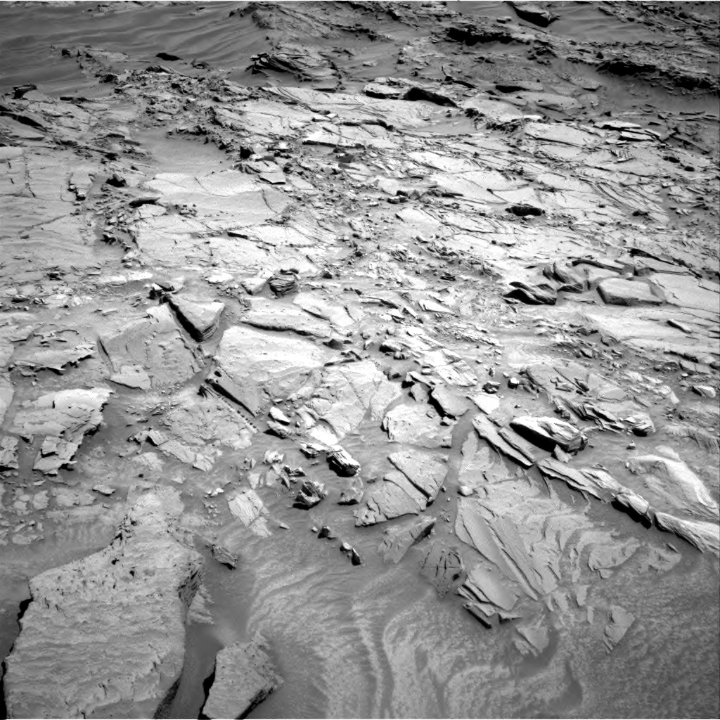 Nasa's Mars rover Curiosity acquired this image using its Right Navigation Camera on Sol 1310, at drive 196, site number 54