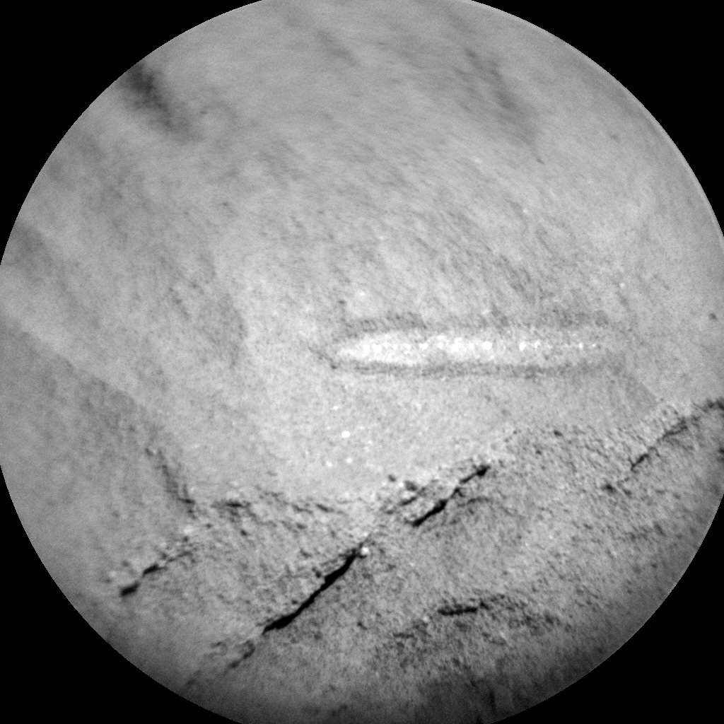 Nasa's Mars rover Curiosity acquired this image using its Chemistry & Camera (ChemCam) on Sol 1310, at drive 88, site number 54