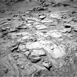 Nasa's Mars rover Curiosity acquired this image using its Left Navigation Camera on Sol 1311, at drive 244, site number 54