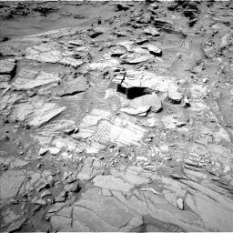 Nasa's Mars rover Curiosity acquired this image using its Left Navigation Camera on Sol 1311, at drive 268, site number 54