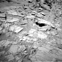 Nasa's Mars rover Curiosity acquired this image using its Left Navigation Camera on Sol 1311, at drive 274, site number 54