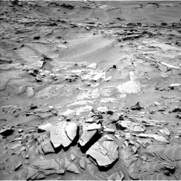 Nasa's Mars rover Curiosity acquired this image using its Left Navigation Camera on Sol 1311, at drive 298, site number 54