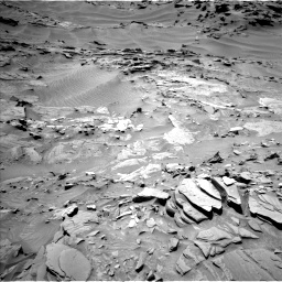 Nasa's Mars rover Curiosity acquired this image using its Left Navigation Camera on Sol 1311, at drive 310, site number 54