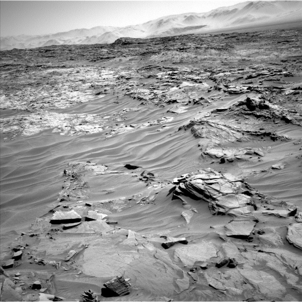 Nasa's Mars rover Curiosity acquired this image using its Left Navigation Camera on Sol 1311, at drive 316, site number 54