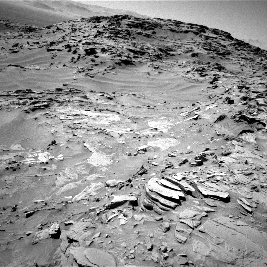 Nasa's Mars rover Curiosity acquired this image using its Left Navigation Camera on Sol 1311, at drive 316, site number 54