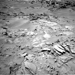 Nasa's Mars rover Curiosity acquired this image using its Left Navigation Camera on Sol 1311, at drive 322, site number 54