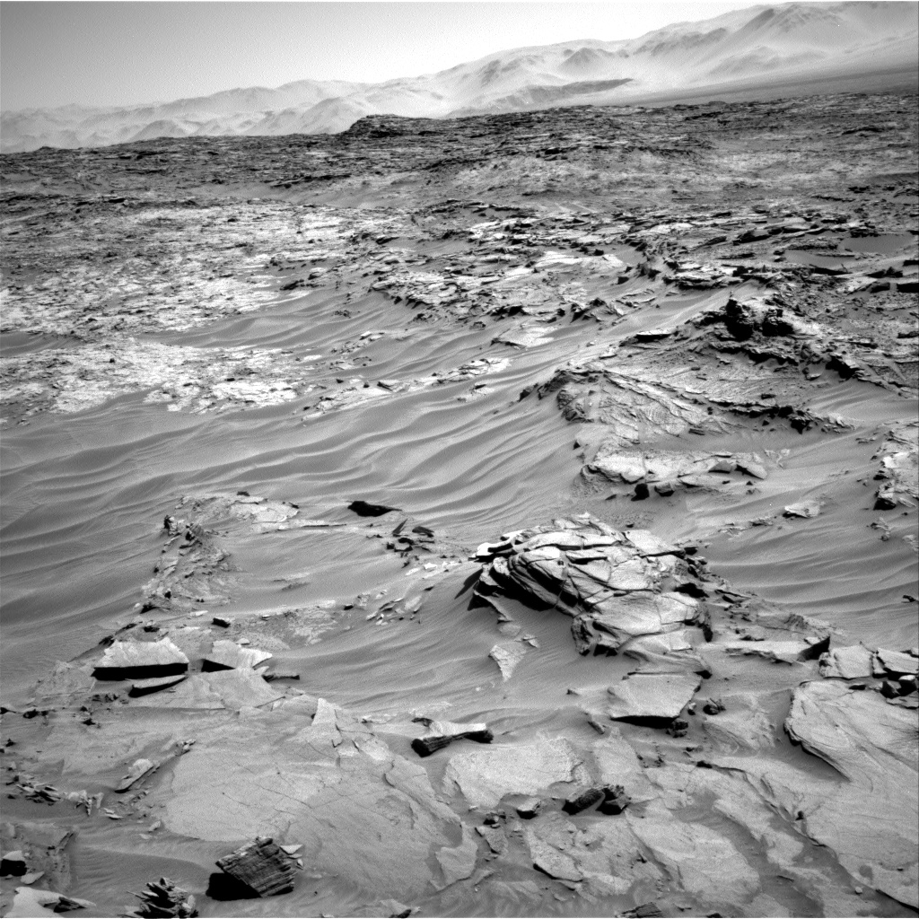 Nasa's Mars rover Curiosity acquired this image using its Right Navigation Camera on Sol 1311, at drive 316, site number 54