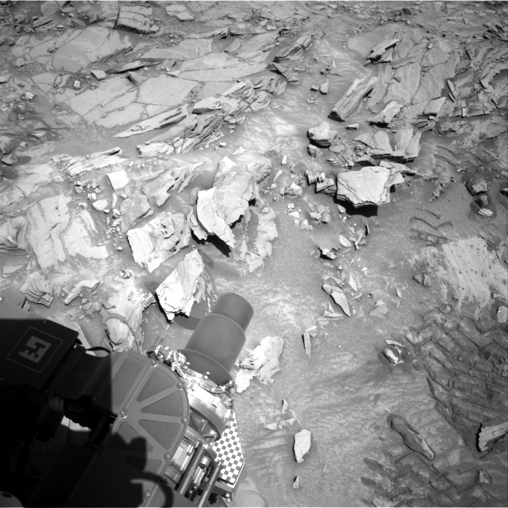 Nasa's Mars rover Curiosity acquired this image using its Right Navigation Camera on Sol 1312, at drive 388, site number 54