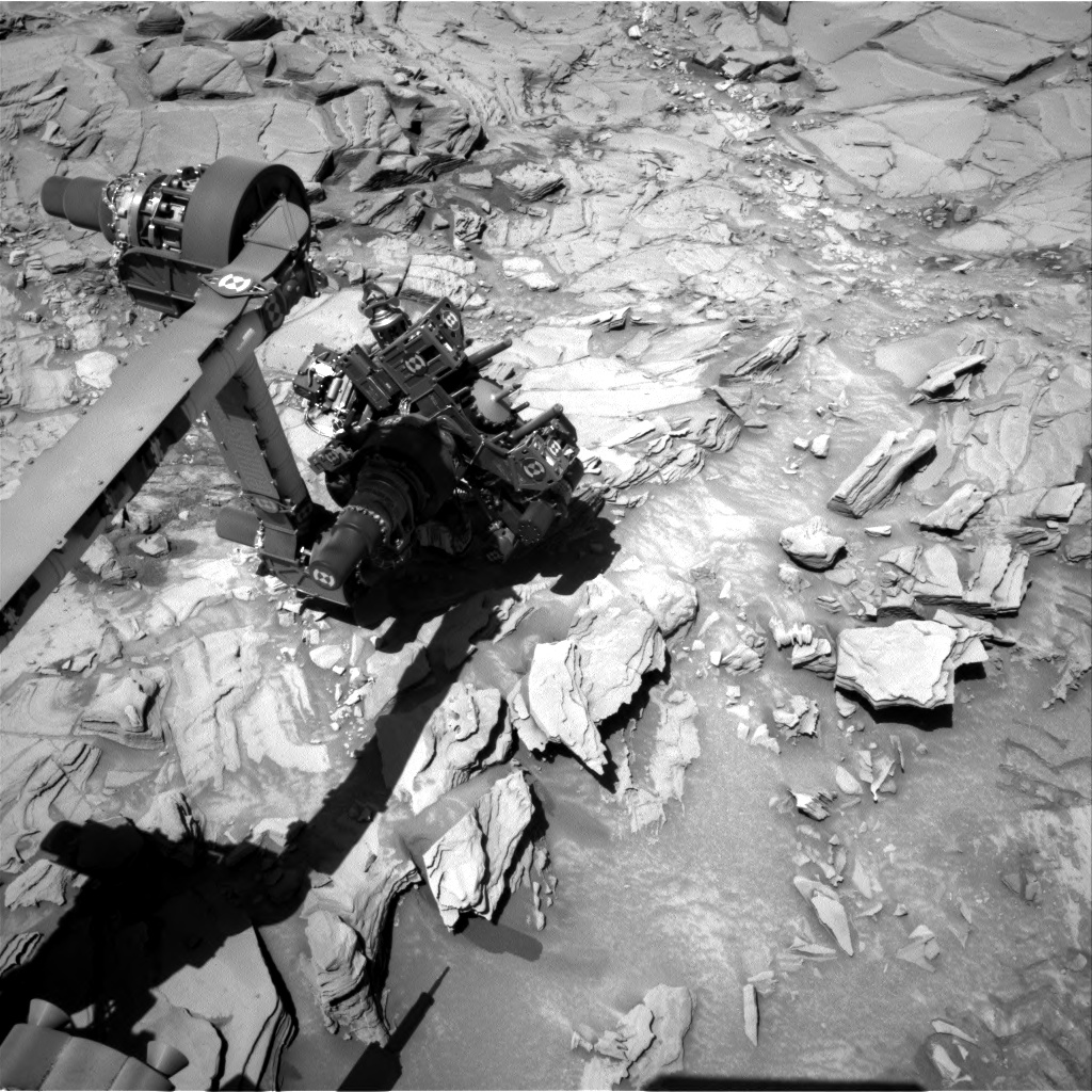Nasa's Mars rover Curiosity acquired this image using its Right Navigation Camera on Sol 1314, at drive 388, site number 54