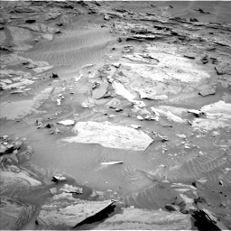 Nasa's Mars rover Curiosity acquired this image using its Left Navigation Camera on Sol 1315, at drive 406, site number 54