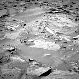 Nasa's Mars rover Curiosity acquired this image using its Left Navigation Camera on Sol 1316, at drive 412, site number 54