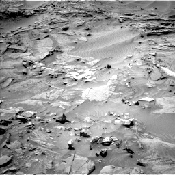 Nasa's Mars rover Curiosity acquired this image using its Left Navigation Camera on Sol 1316, at drive 424, site number 54
