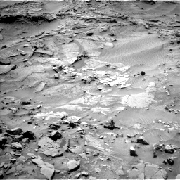 Nasa's Mars rover Curiosity acquired this image using its Left Navigation Camera on Sol 1316, at drive 430, site number 54