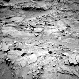 Nasa's Mars rover Curiosity acquired this image using its Left Navigation Camera on Sol 1316, at drive 448, site number 54