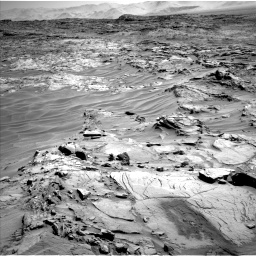 Nasa's Mars rover Curiosity acquired this image using its Left Navigation Camera on Sol 1316, at drive 454, site number 54