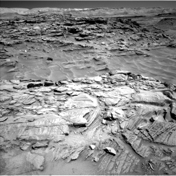 Nasa's Mars rover Curiosity acquired this image using its Left Navigation Camera on Sol 1316, at drive 454, site number 54
