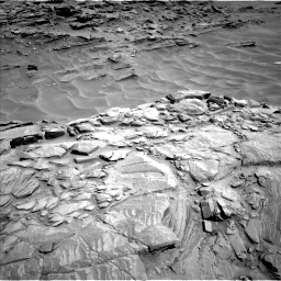 Nasa's Mars rover Curiosity acquired this image using its Left Navigation Camera on Sol 1316, at drive 466, site number 54