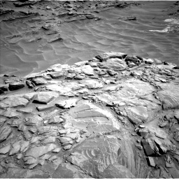 Nasa's Mars rover Curiosity acquired this image using its Left Navigation Camera on Sol 1316, at drive 472, site number 54