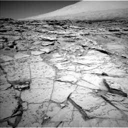 Nasa's Mars rover Curiosity acquired this image using its Left Navigation Camera on Sol 1316, at drive 508, site number 54