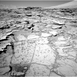 Nasa's Mars rover Curiosity acquired this image using its Left Navigation Camera on Sol 1316, at drive 538, site number 54