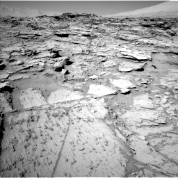 Nasa's Mars rover Curiosity acquired this image using its Left Navigation Camera on Sol 1316, at drive 544, site number 54