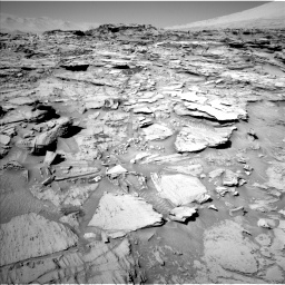 Nasa's Mars rover Curiosity acquired this image using its Left Navigation Camera on Sol 1316, at drive 556, site number 54
