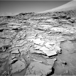 Nasa's Mars rover Curiosity acquired this image using its Left Navigation Camera on Sol 1316, at drive 574, site number 54