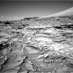 Nasa's Mars rover Curiosity acquired this image using its Left Navigation Camera on Sol 1316, at drive 592, site number 54