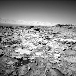 Nasa's Mars rover Curiosity acquired this image using its Left Navigation Camera on Sol 1316, at drive 610, site number 54