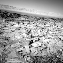 Nasa's Mars rover Curiosity acquired this image using its Left Navigation Camera on Sol 1316, at drive 646, site number 54