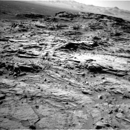 Nasa's Mars rover Curiosity acquired this image using its Left Navigation Camera on Sol 1316, at drive 664, site number 54