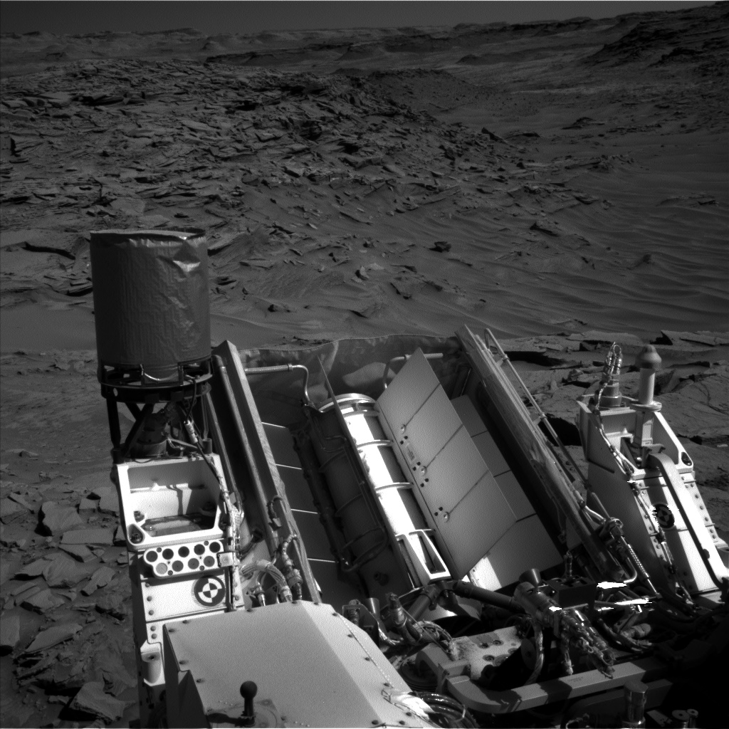 Nasa's Mars rover Curiosity acquired this image using its Left Navigation Camera on Sol 1316, at drive 668, site number 54