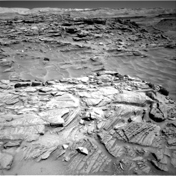 Nasa's Mars rover Curiosity acquired this image using its Right Navigation Camera on Sol 1316, at drive 454, site number 54