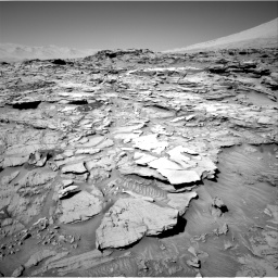 Nasa's Mars rover Curiosity acquired this image using its Right Navigation Camera on Sol 1316, at drive 568, site number 54