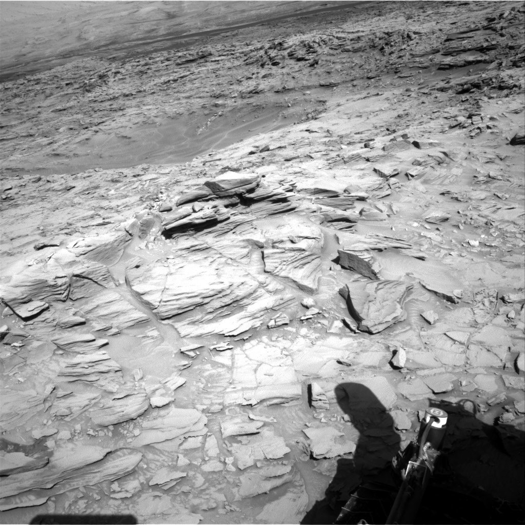 Nasa's Mars rover Curiosity acquired this image using its Right Navigation Camera on Sol 1316, at drive 668, site number 54