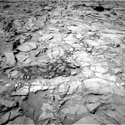 Nasa's Mars rover Curiosity acquired this image using its Left Navigation Camera on Sol 1317, at drive 674, site number 54