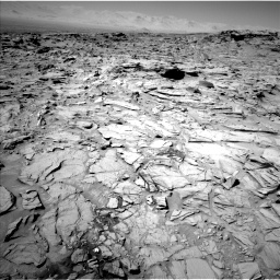 Nasa's Mars rover Curiosity acquired this image using its Left Navigation Camera on Sol 1317, at drive 680, site number 54