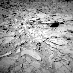 Nasa's Mars rover Curiosity acquired this image using its Left Navigation Camera on Sol 1317, at drive 704, site number 54