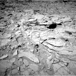 Nasa's Mars rover Curiosity acquired this image using its Left Navigation Camera on Sol 1317, at drive 710, site number 54