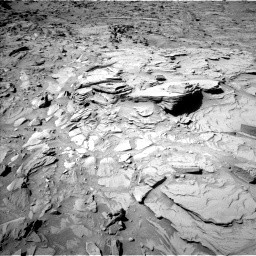 Nasa's Mars rover Curiosity acquired this image using its Left Navigation Camera on Sol 1317, at drive 716, site number 54