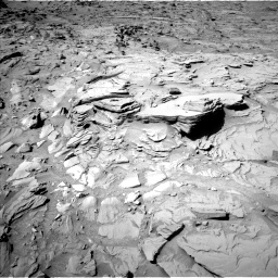 Nasa's Mars rover Curiosity acquired this image using its Left Navigation Camera on Sol 1317, at drive 722, site number 54