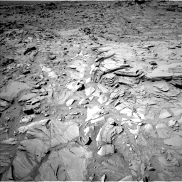 Nasa's Mars rover Curiosity acquired this image using its Left Navigation Camera on Sol 1317, at drive 734, site number 54