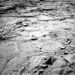 Nasa's Mars rover Curiosity acquired this image using its Left Navigation Camera on Sol 1317, at drive 740, site number 54