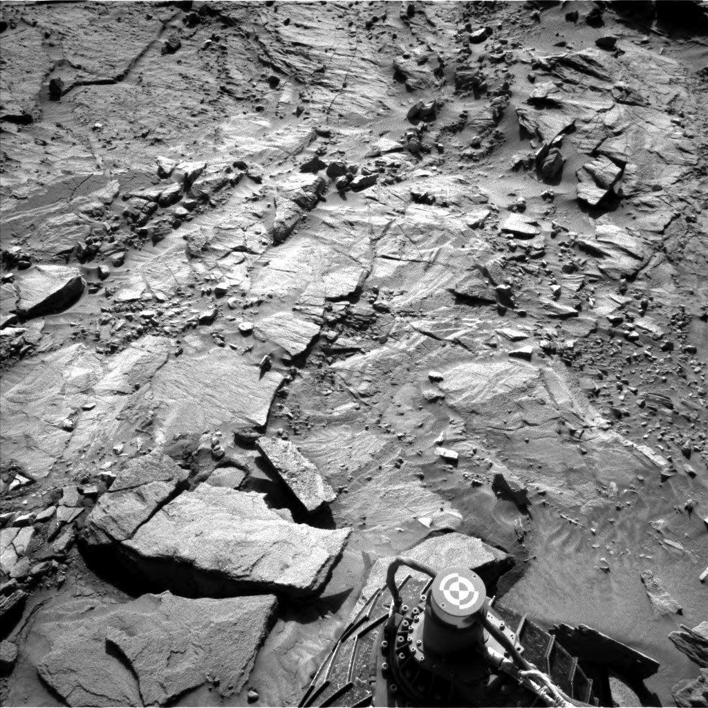 Nasa's Mars rover Curiosity acquired this image using its Left Navigation Camera on Sol 1317, at drive 746, site number 54