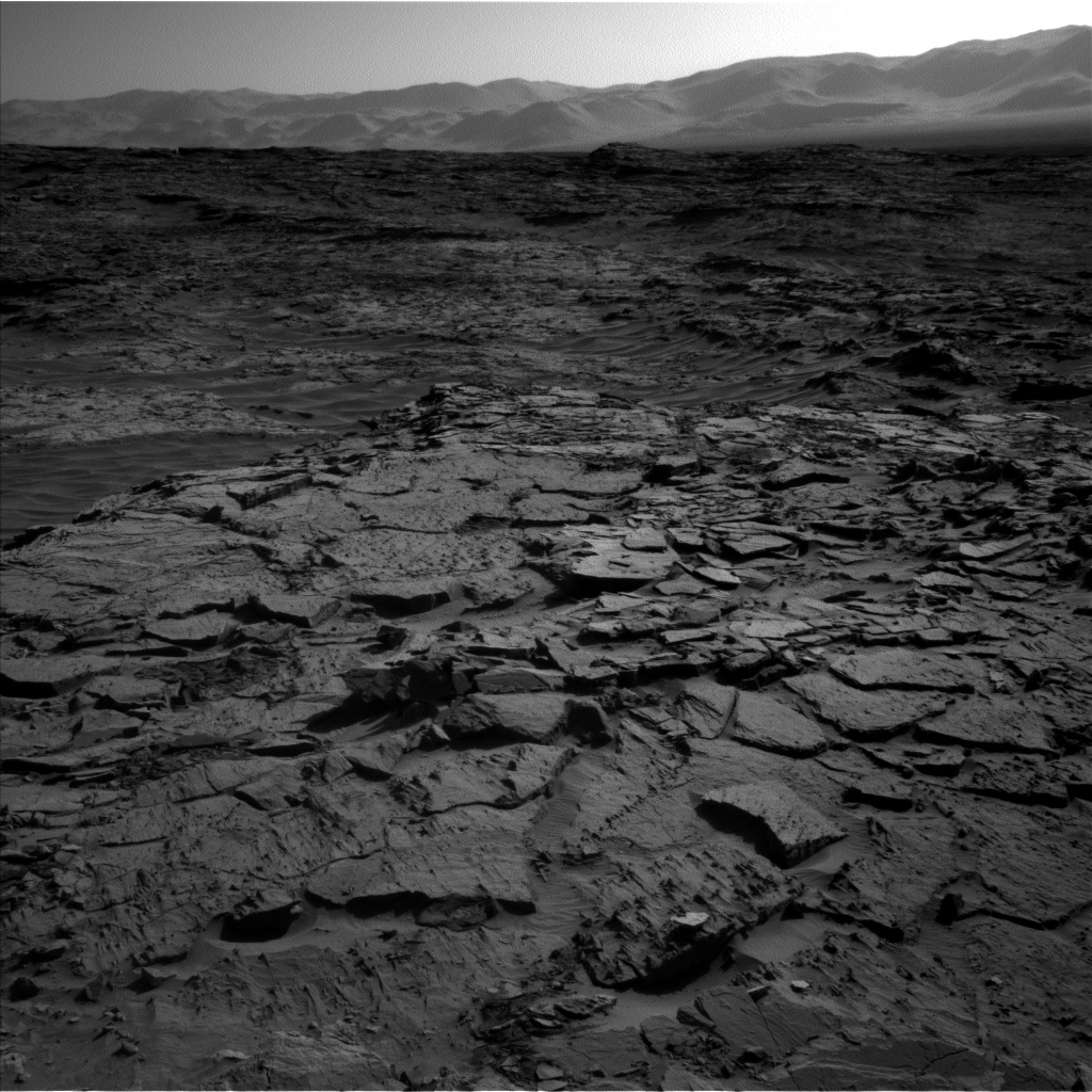 Nasa's Mars rover Curiosity acquired this image using its Left Navigation Camera on Sol 1317, at drive 746, site number 54